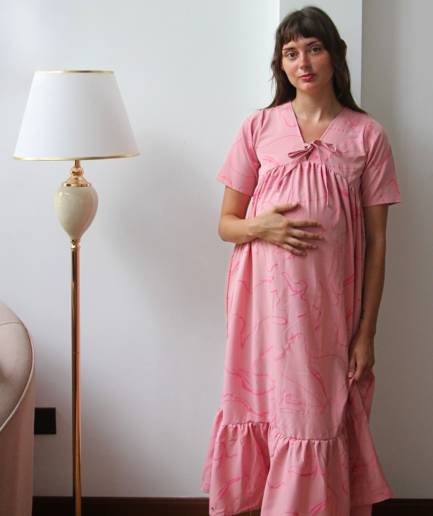 Soft Waves Maxi dress